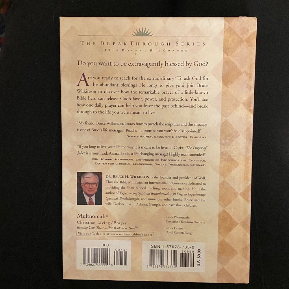 The Prayer of Jabez Book - Picture 3 of 4